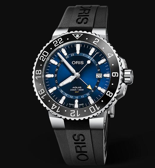 Oris Aquis Gmt Date 43.5mm 01 798 7754 4135-07 4 24 64EB Replica Watch